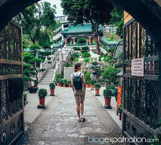 Les jardins de Nan Lian, à la sortie du métro de Diamond Hill, offrent un endroit reposant au coeur des buildings