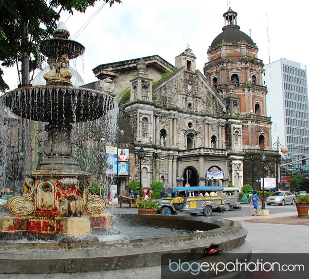 L'église de Binondo à Manille