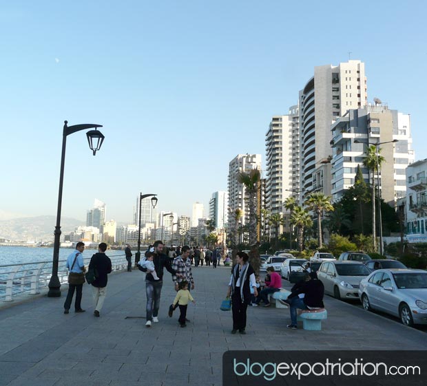 Expatriation au Liban : visite du centre ville de Beyrouth